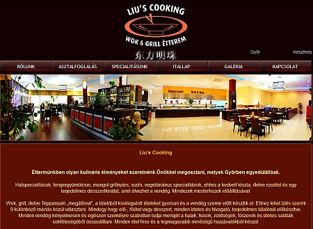 Liu's Cooking - Wok és Grill étterem